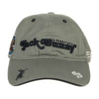 کلاه کپ پرلی گیتز مدل no.8 رنگ خاکستری از رو به رو