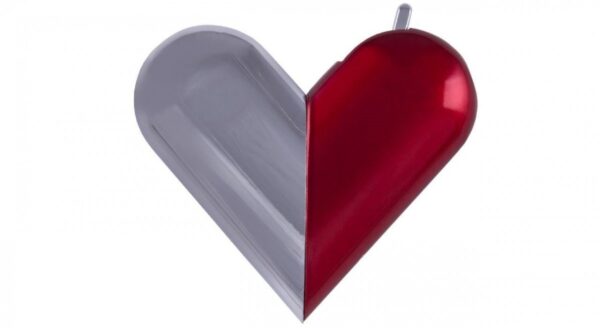 فندک کیانتای مدل قلب دو رنگ