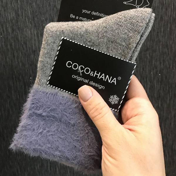 جوراب پشمی زنانه مدل coco hana